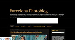 Desktop Screenshot of barcelonaphotoblog.com