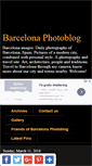 Mobile Screenshot of barcelonaphotoblog.com